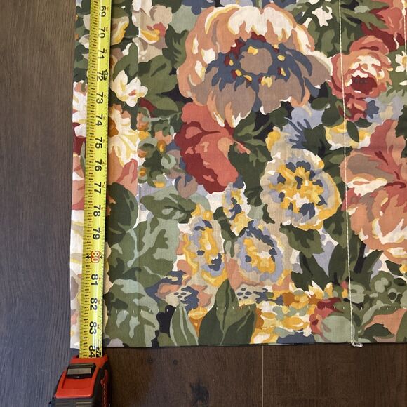 Westpoint Stevens Floral Window Valance 84" X 17" Home Decor - Picture 3 of 7